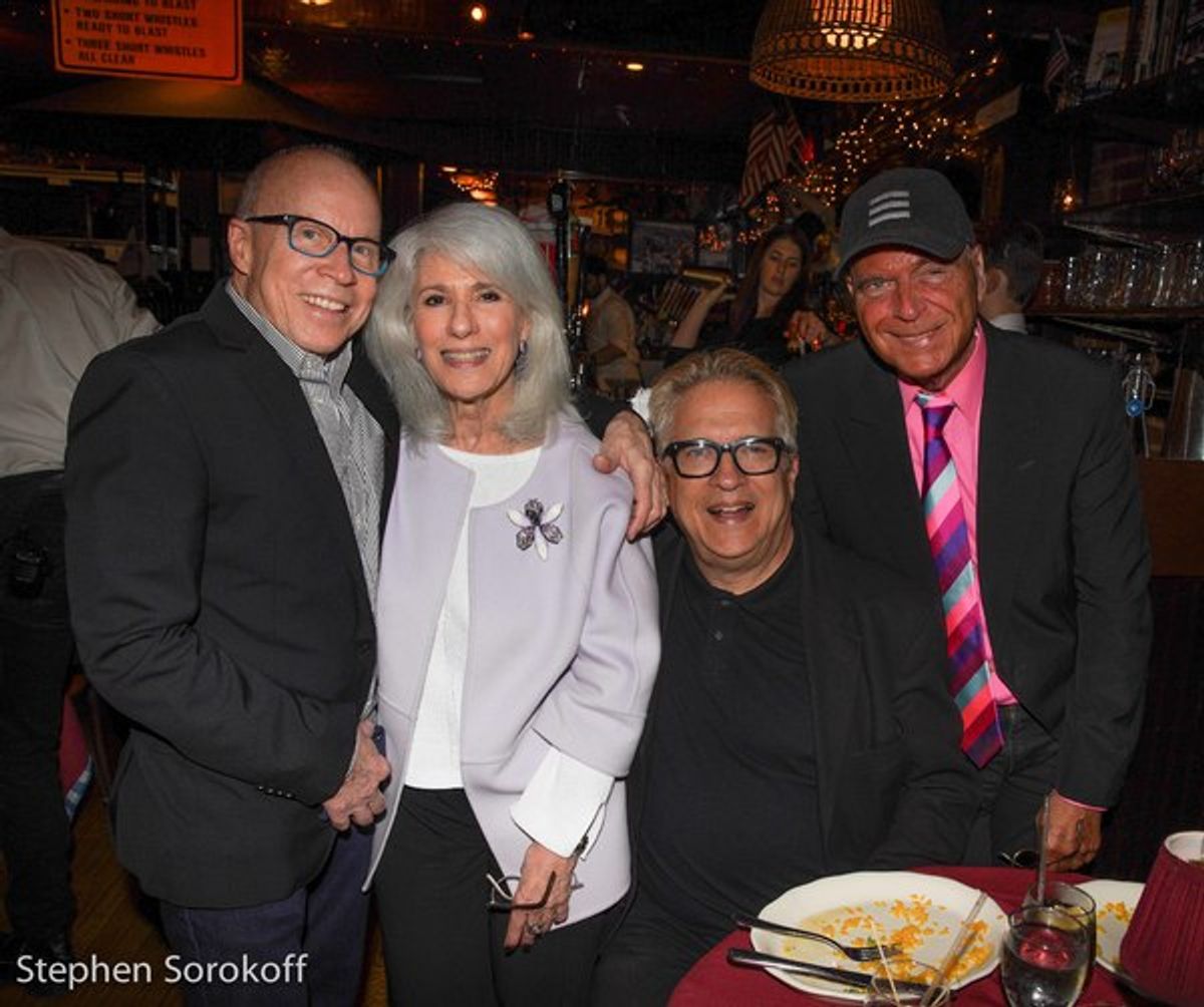 Bill Hutton, Jamie deRoy, Ken Fallin, Stanley at 