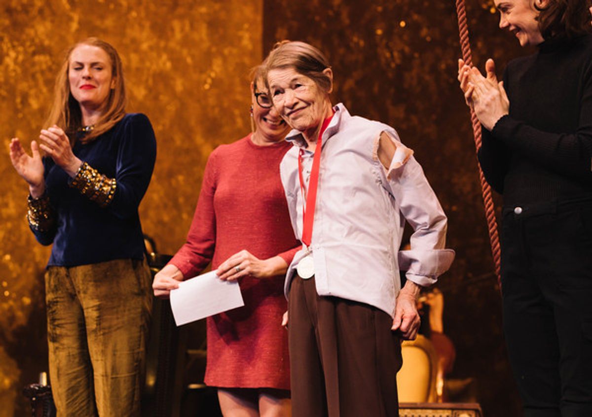 Glenda Jackson receives Lifetime Achievement Lilly Award at 