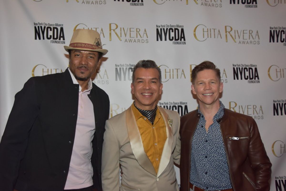 Edgar Godineaux, Sergio Trujillo and Jack Noseworth at 