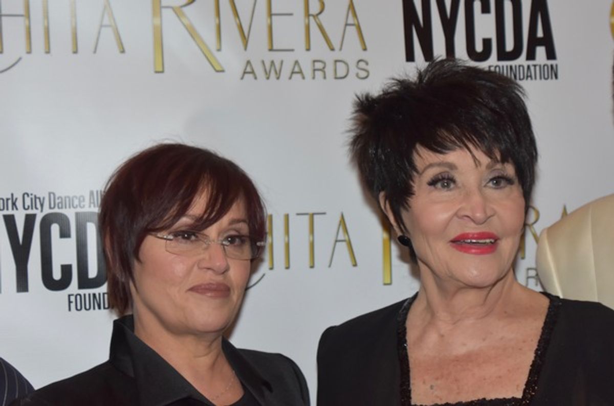 Lisa Mordenta and Chita Rivera at 