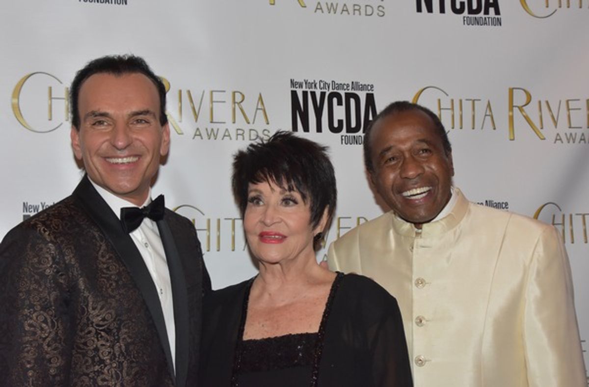 Jon Lanteri, Chita Rivera and Ben Vereen at 