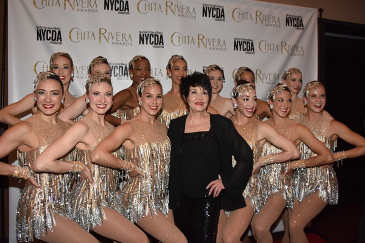 Chita Rivera and The Radio City Rockettes at 