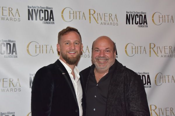 John Marquette and Casey Nicholaw Photo