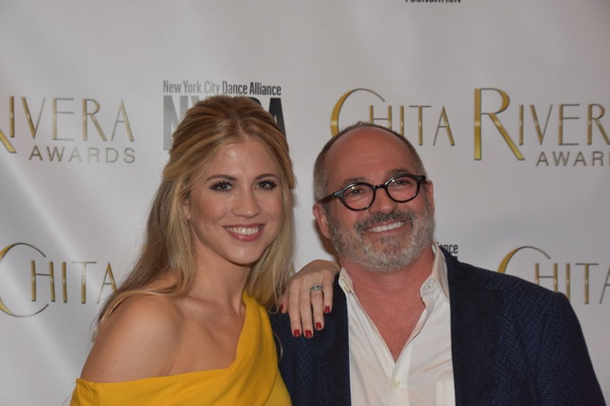 Ashley Blair Fitzgerald and Flody Suarez at 