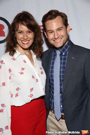 Emily Swallow and Chad Kimball Photo