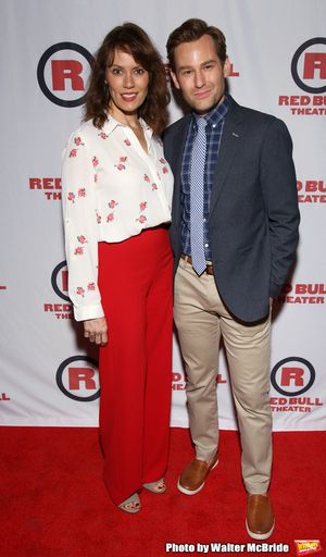 Emily Swallow and Chad Kimball Photo