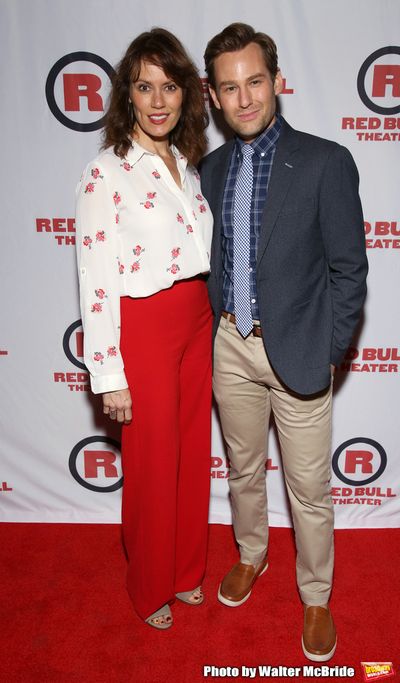 Emily Swallow and Chad Kimball Photo