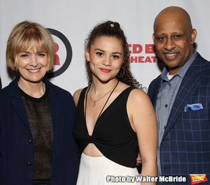 Jeannie Santiago, Lily Santiago and Ruben Santiago-Hudson Photo