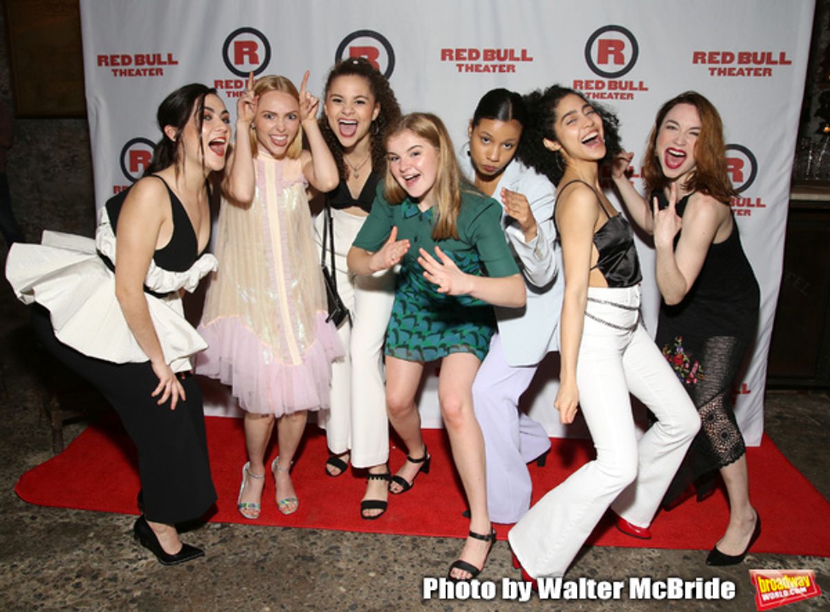 Isabelle Fuhrman, AnnaSophia Robb, Lily Santiago, Sophie Kelly-Hedrick, Ayana Workman, Sharlene Cruz and Ismenia Mendes at 