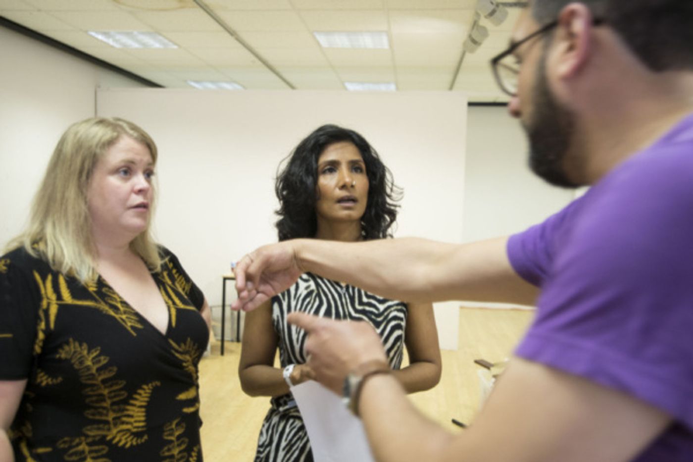 Photo Flash: Inside Rehearsal For The Premiere Of The Stage Adaptation Of BLACK TEETH AND A BRILLIANT SMILE Photo Flash: Inside Rehearsal For The Premiere Of The Stage Adaptation Of BLACK TEETH AND A BRILLIANT SMILE Image