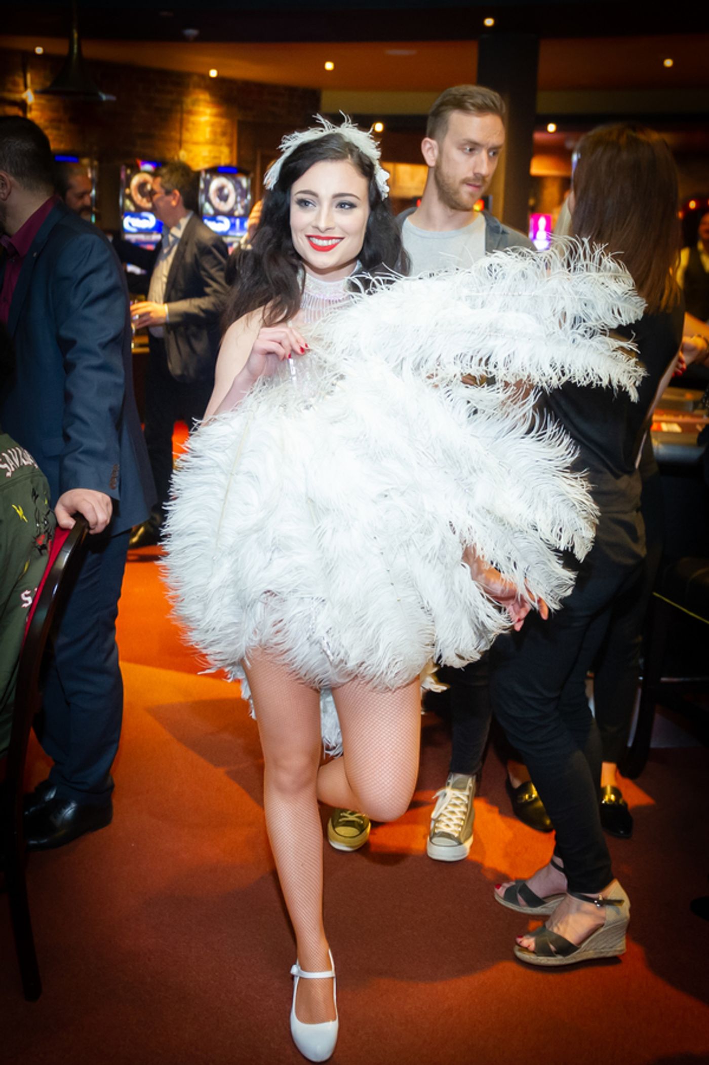 Photo Flash: First Look at the New Digital Theatrical Installation at Lola's Underground Casino  Image