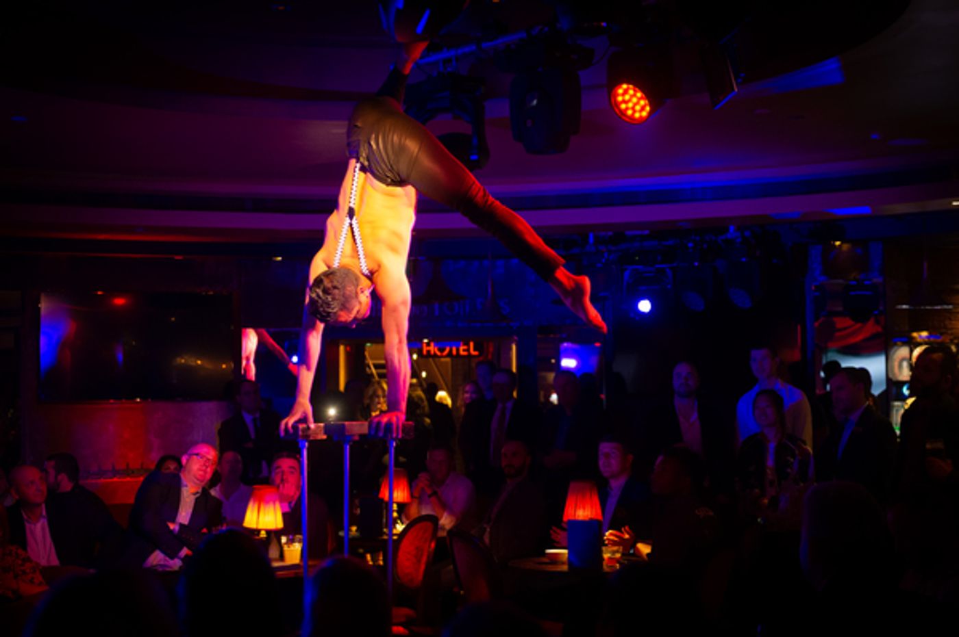 Photo Flash: First Look at the New Digital Theatrical Installation at Lola's Underground Casino  Image