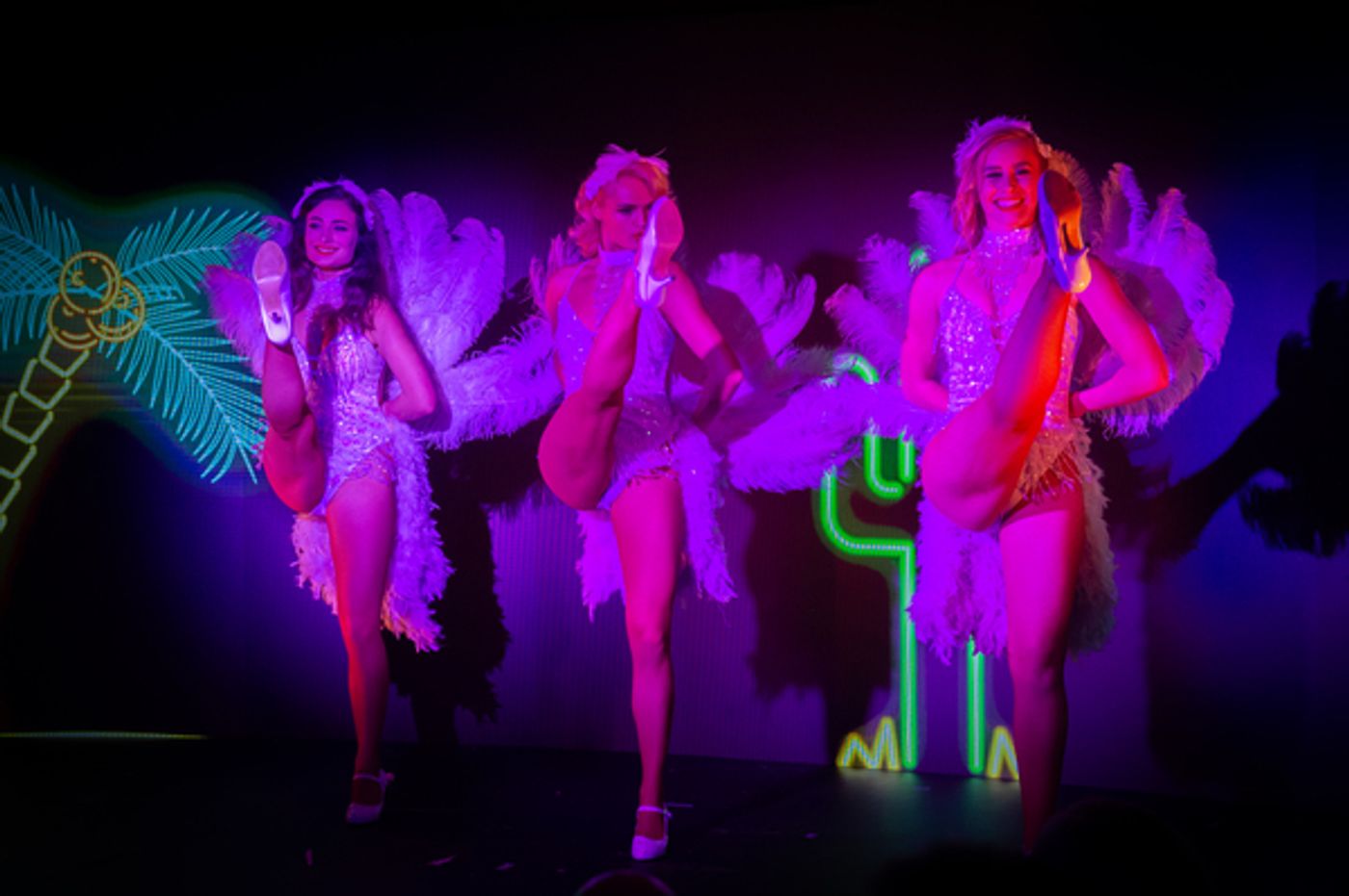 Photo Flash: First Look at the New Digital Theatrical Installation at Lola's Underground Casino  Image