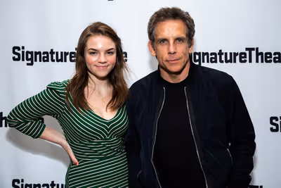 Ella Stiller, Ben Stiller Photo