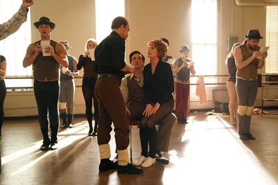 Sam Rockwell, Tyler Hanes, Michelle Williams Photo