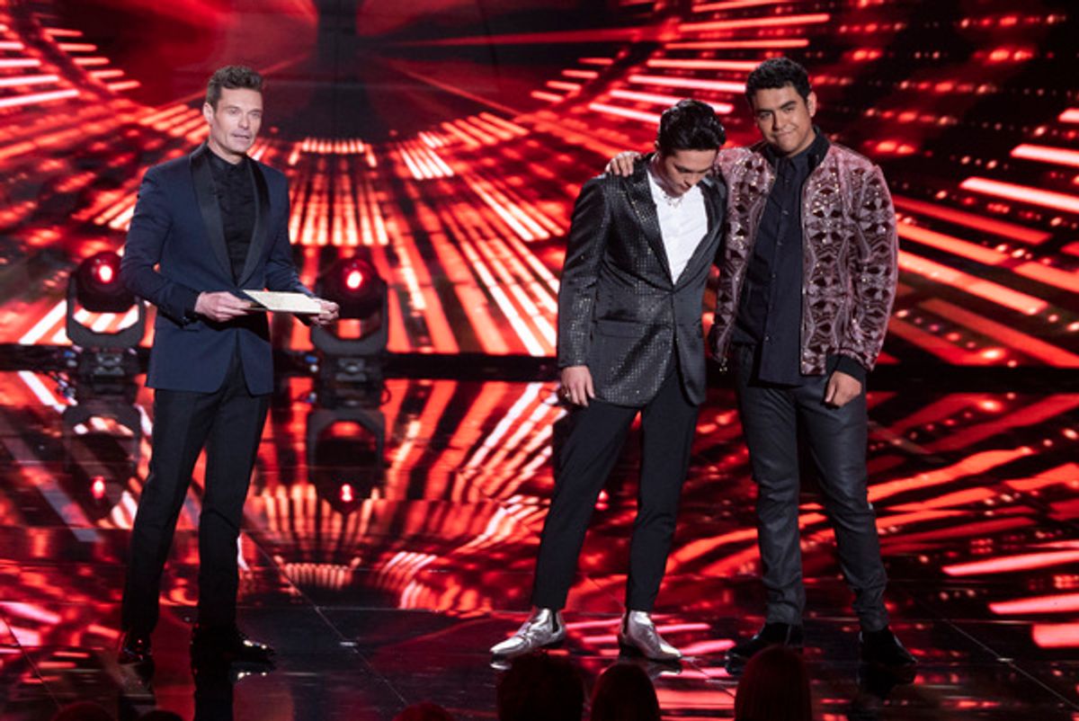 RYAN SEACREST, LAINE HARDY, ALEJANDRO ARANDA at 