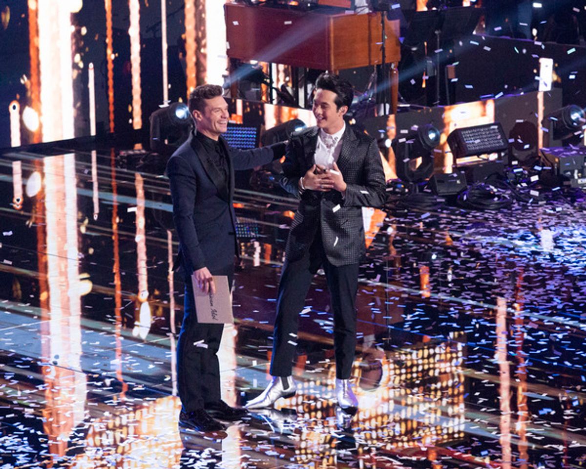 RYAN SEACREST, LAINE HARDY at 