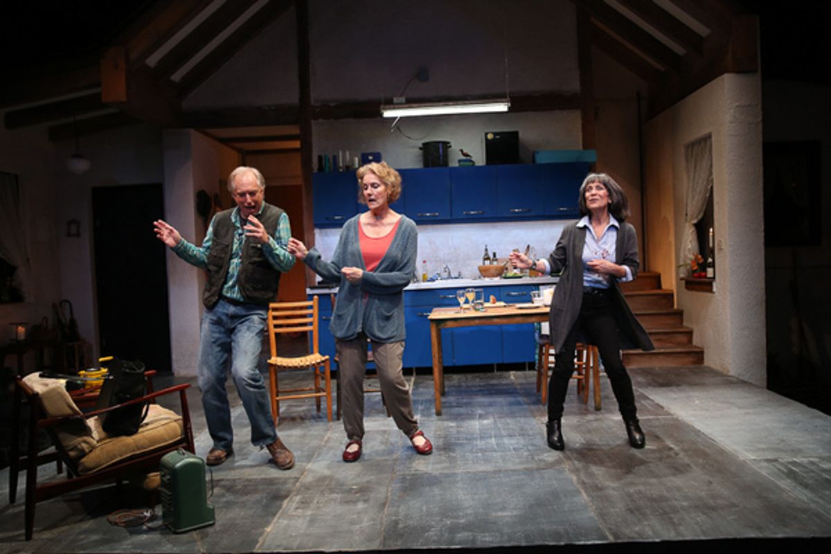 Richard Howard, Jeanne Paulsen and Naomi Jacobson at 