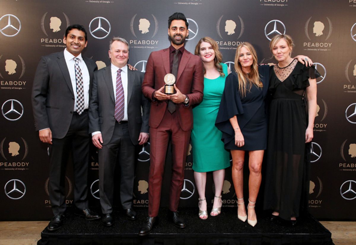  Prashanth Venkataramanujam, Hasan Minhaj and team at 
