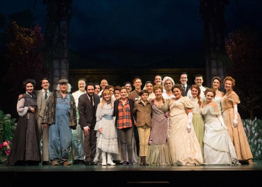 Photo Coverage: Daisy Eagan Attends Closing Performance of 3D Theatricals' THE SECRET GARDEN Image
