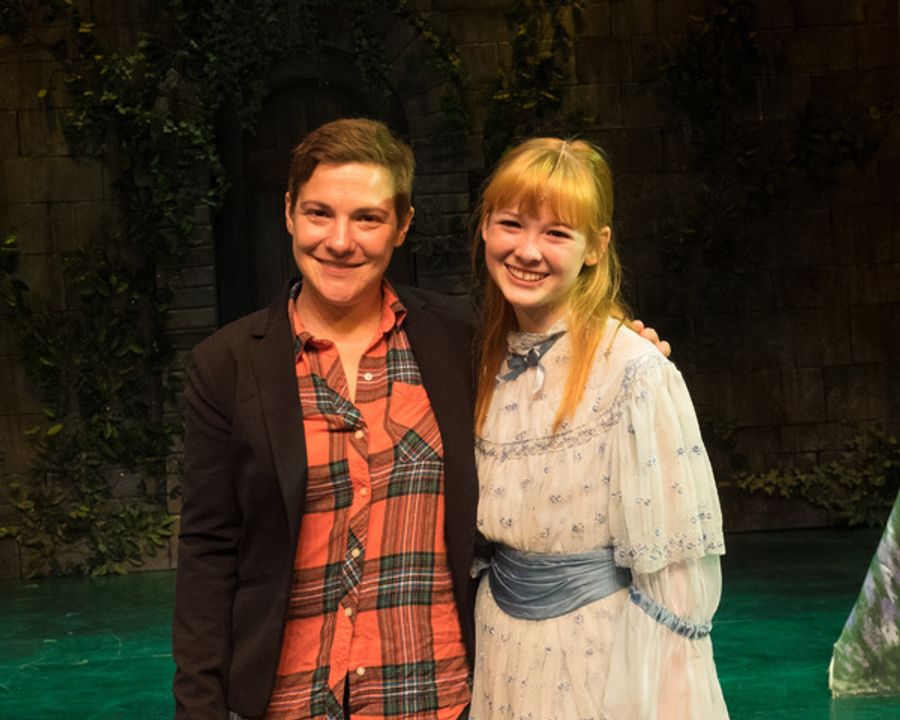 Photo Coverage: Daisy Eagan Attends Closing Performance of 3D Theatricals' THE SECRET GARDEN Image