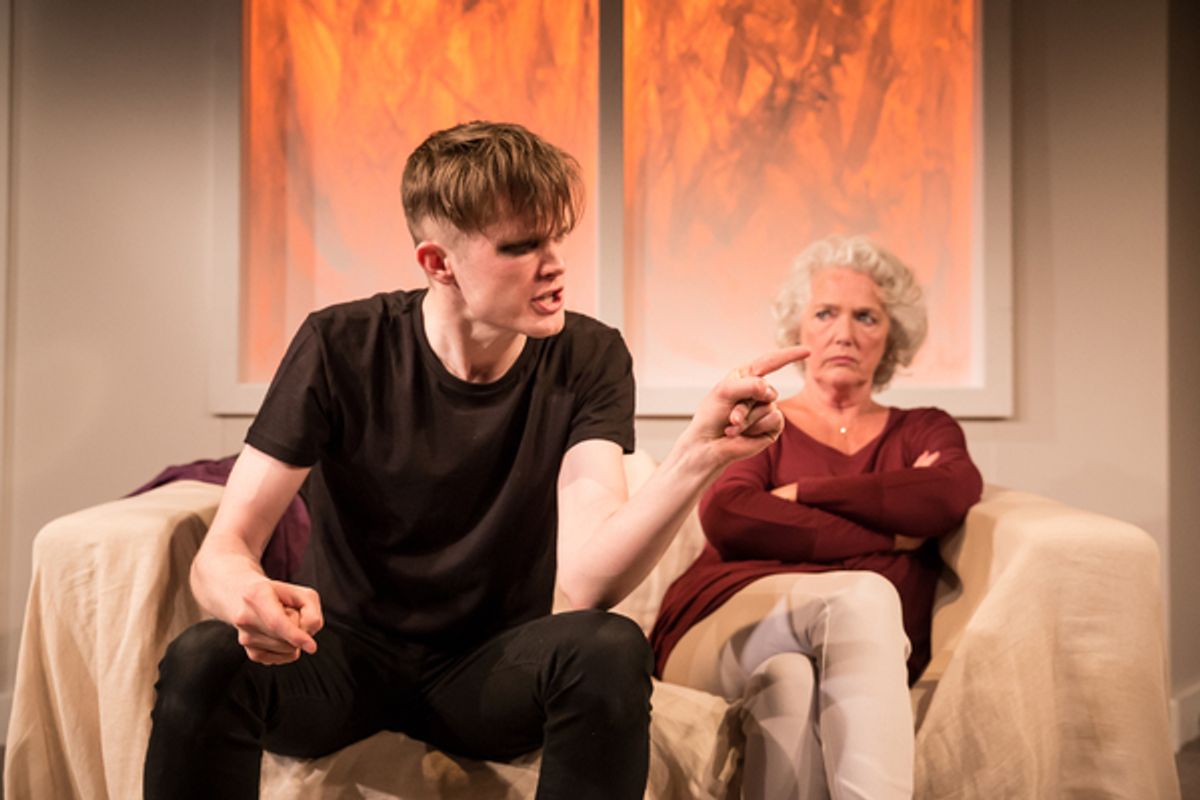 Louise Jameson and Thomas Mahy at 