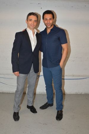 Rick Faugno and Corbin Bleu @ BroadwayWorld Rick Faugno and Corbin Bleu Photo