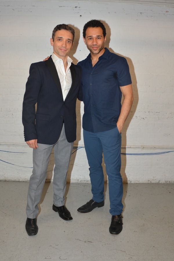 Rick Faugno and Corbin Bleu Photo