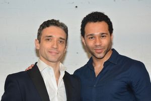 Rick Faugno and Corbin Bleu @ BroadwayWorld Rick Faugno and Corbin Bleu Photo