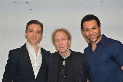 Rick Faugno, Scott Siegel and Corbin Bleu Photo