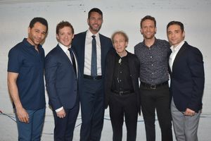 Corbin Bleu, Ethan Slater, Douglas Ladnier, Scott Siegel, Danny Gardner and Rick Faug Photo