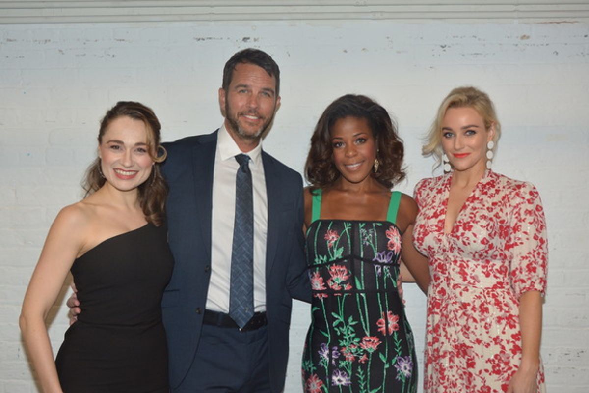 Lianne Marie Dobbs, Douglas Ladnier, Nicole Henry and Betsy Wolfe at 