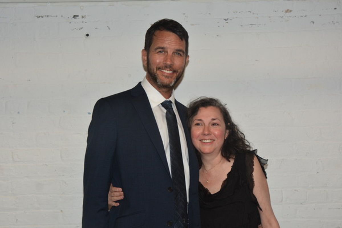 Douglas Ladnier and Holly Cruz (Stage Consultant) at 