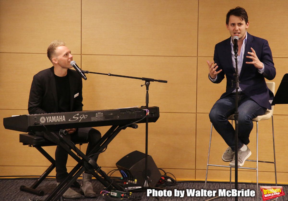 Justin Paul and Benj Pasek 

 at 