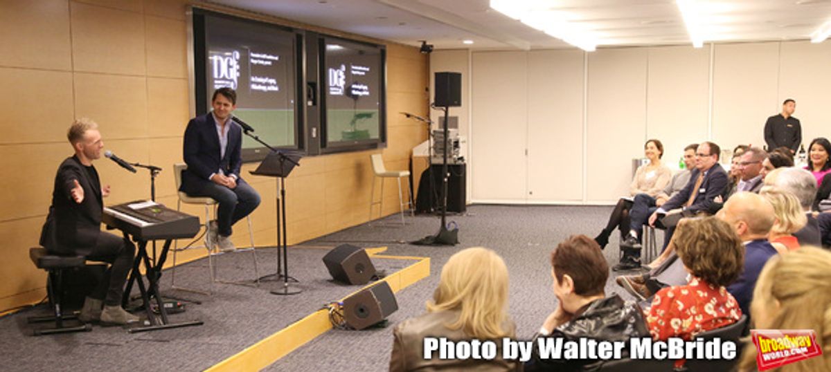 Justin Paul and Benj Pasek  at 