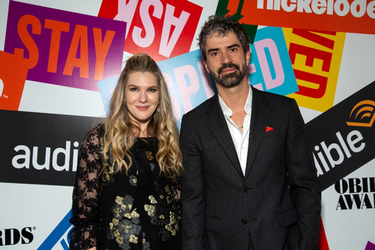 Lily Rabe, Hamish Linklater at 
