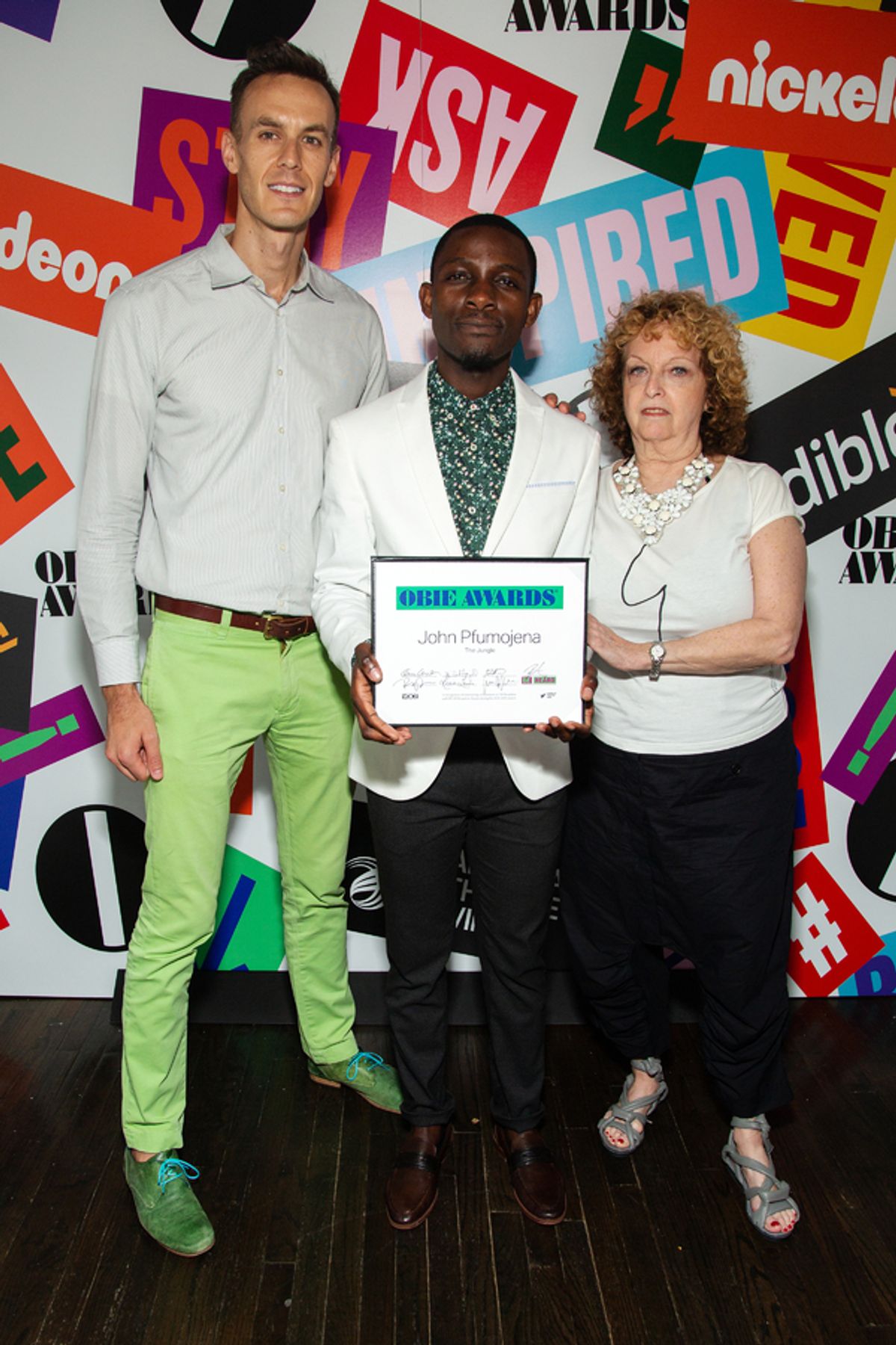 John Pfumojena and guests at 