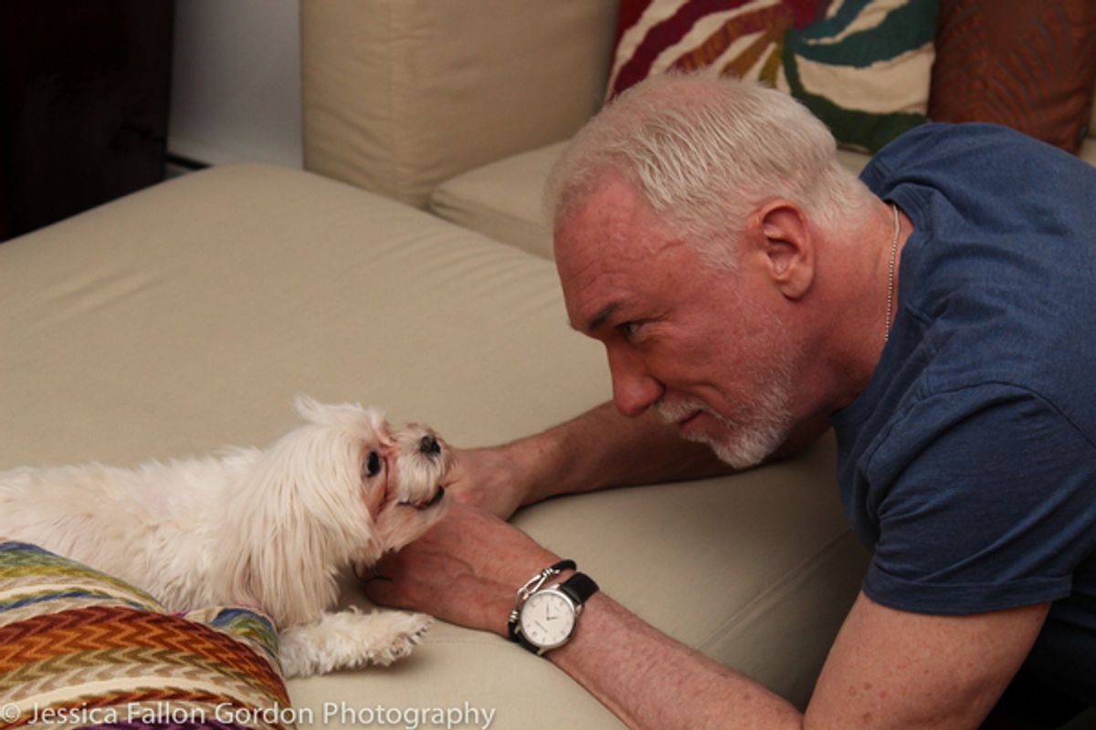 Patrick Page and Georgie at 