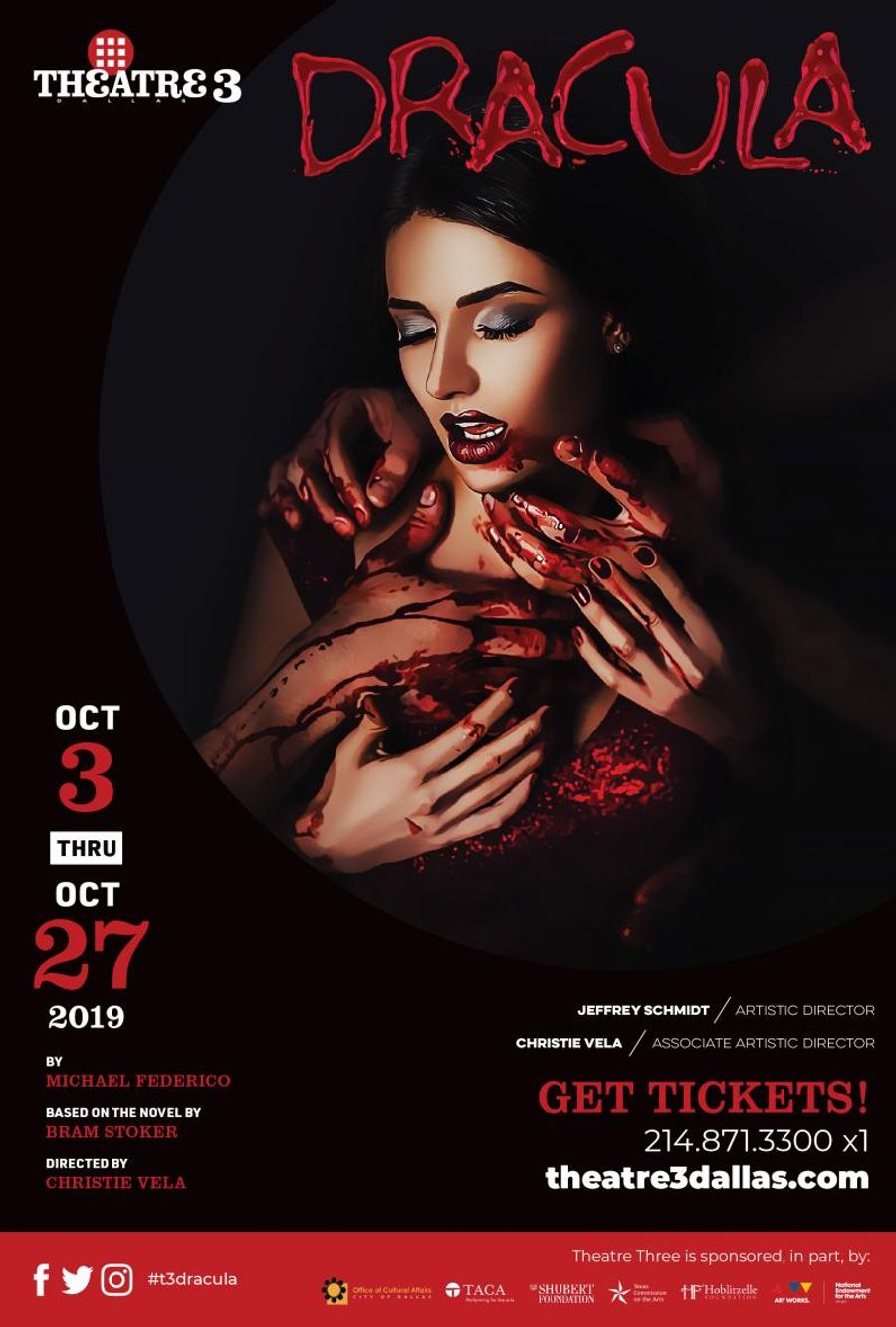 Female Forward Dracula Takes Shape At Theatre Three Image
