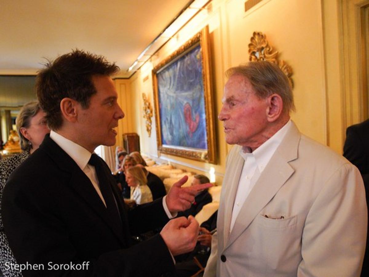 Michael Feinstein & Ted Hartley at 