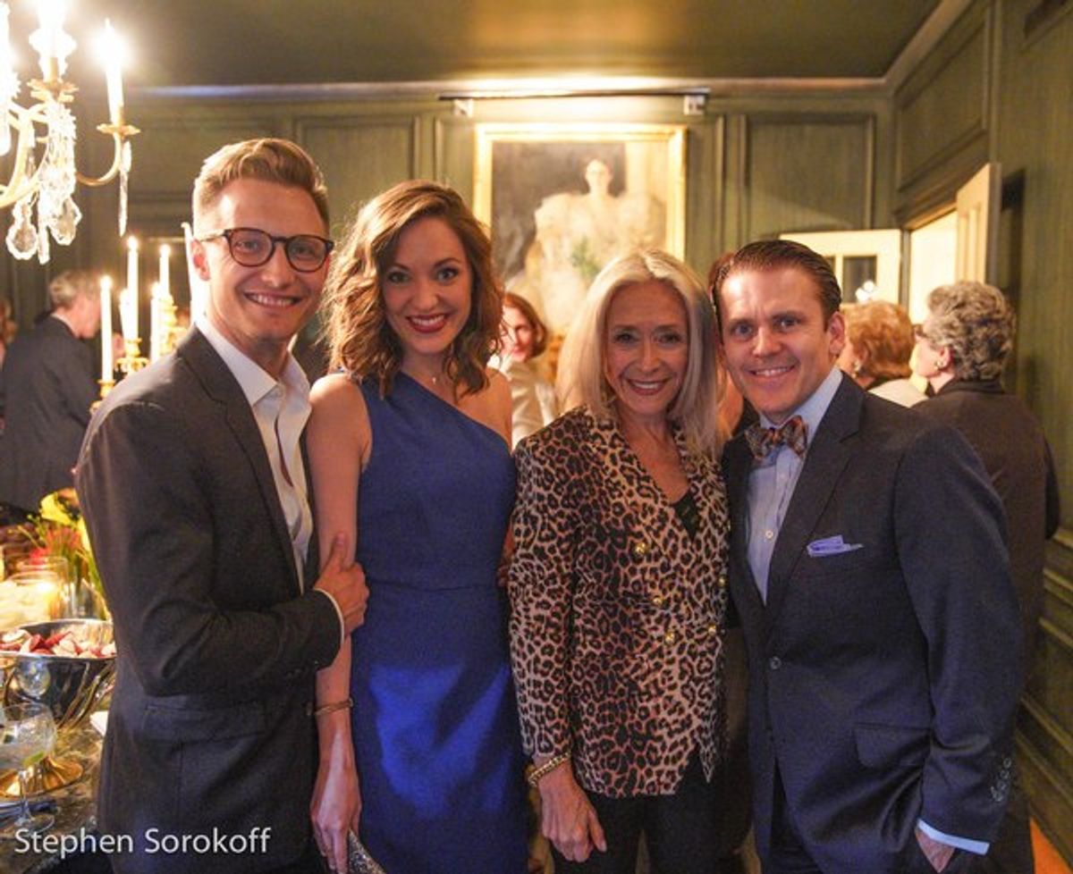 Nathan Johnson, Laura Osnes, Eda Sorokoff, Robert Creighton at 