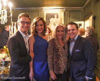 Nathan Johnson, Laura Osnes, Eda Sorokoff, Robert Creighton Photo