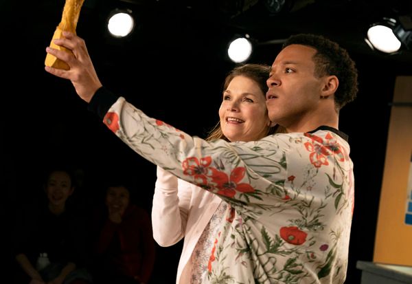 Christopher Livingston and Kathryn Erbe Photo