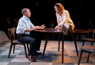 Daniel Jenkins and Kathryn Erbe Photo