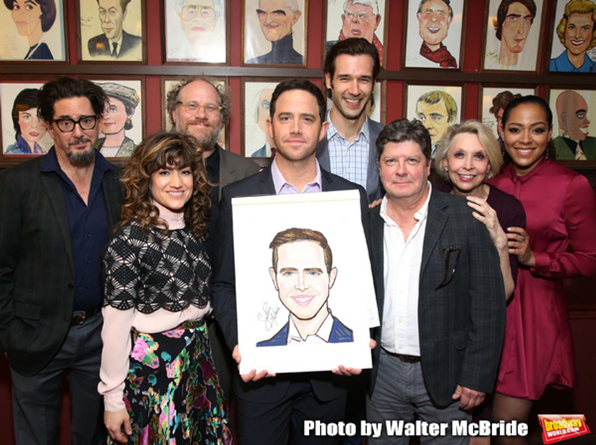 Reg Rogers, Sarah Stiles, Andy Grotelueschen, Santino Fontana, John Behlmann, Michael McGrath, Julie Halston and Lilli Cooper  at 