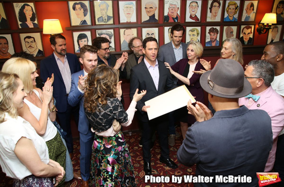 Santino Fontana with the â€"Tootsieâ€ Company  at 
