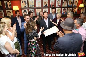 Santino Fontana with the â€�"Tootsieâ€ Company  Photo