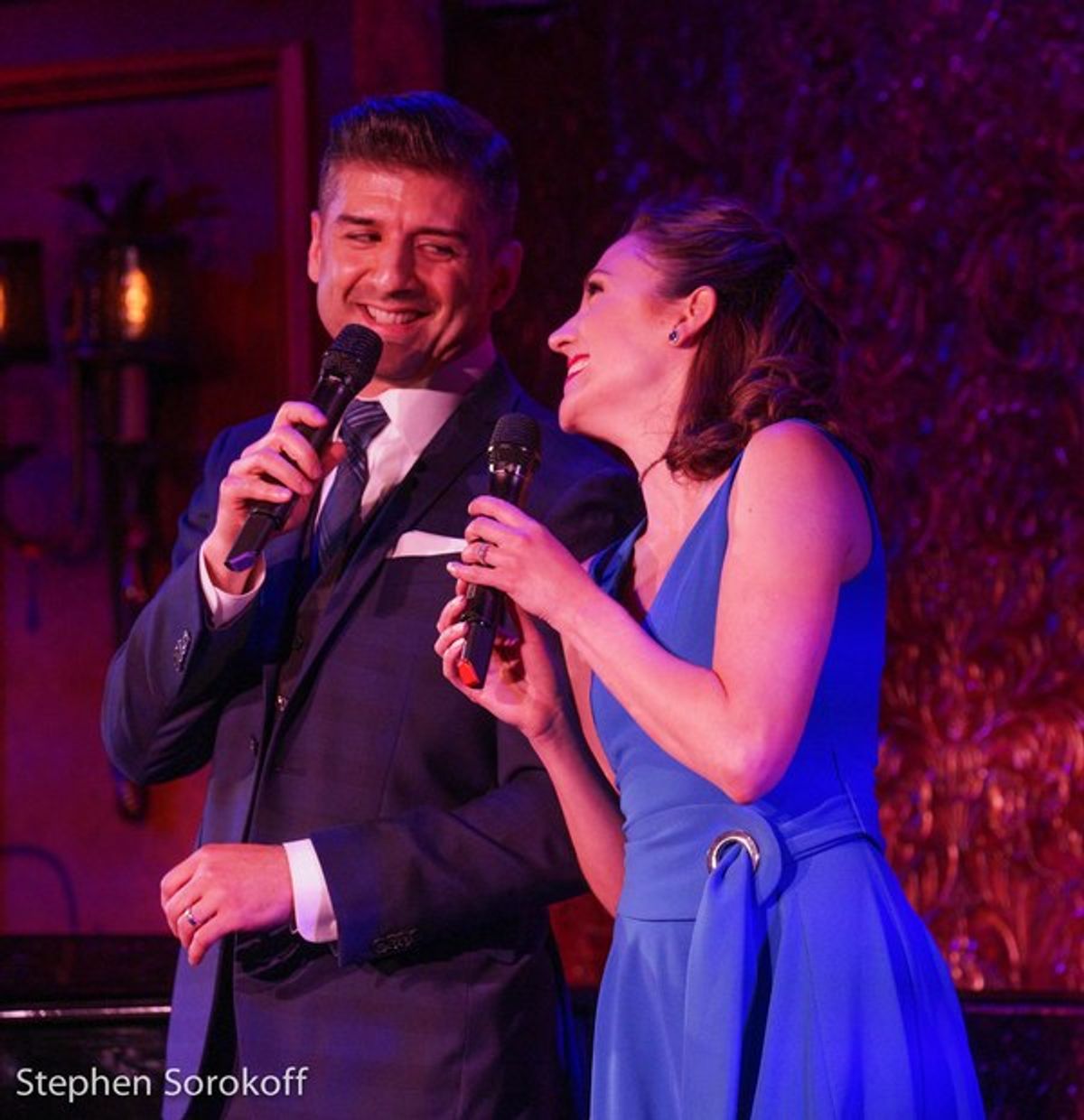 Tony Yazbeck & Lura Osnes at Laura Osnes and Tony Yazbeck Return To Feinstein's/54 Below