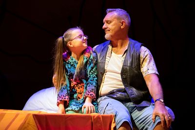 Evie Gibson, Mark Moraghan Photo