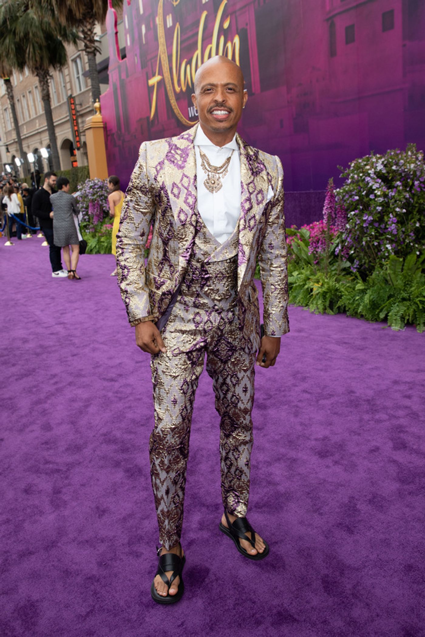 Photo Flash: See Will Smith, Alan Menken, Darren Criss, and More at the ALADDIN Premiere  Image